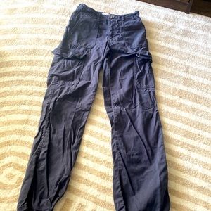 Zara, navy cargo pants. Size 2